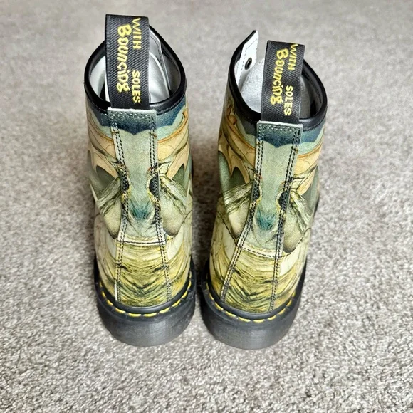 Dr. Martens X Tate William Blake 1460 Pascal Leather Boots - Picture 5 of 8